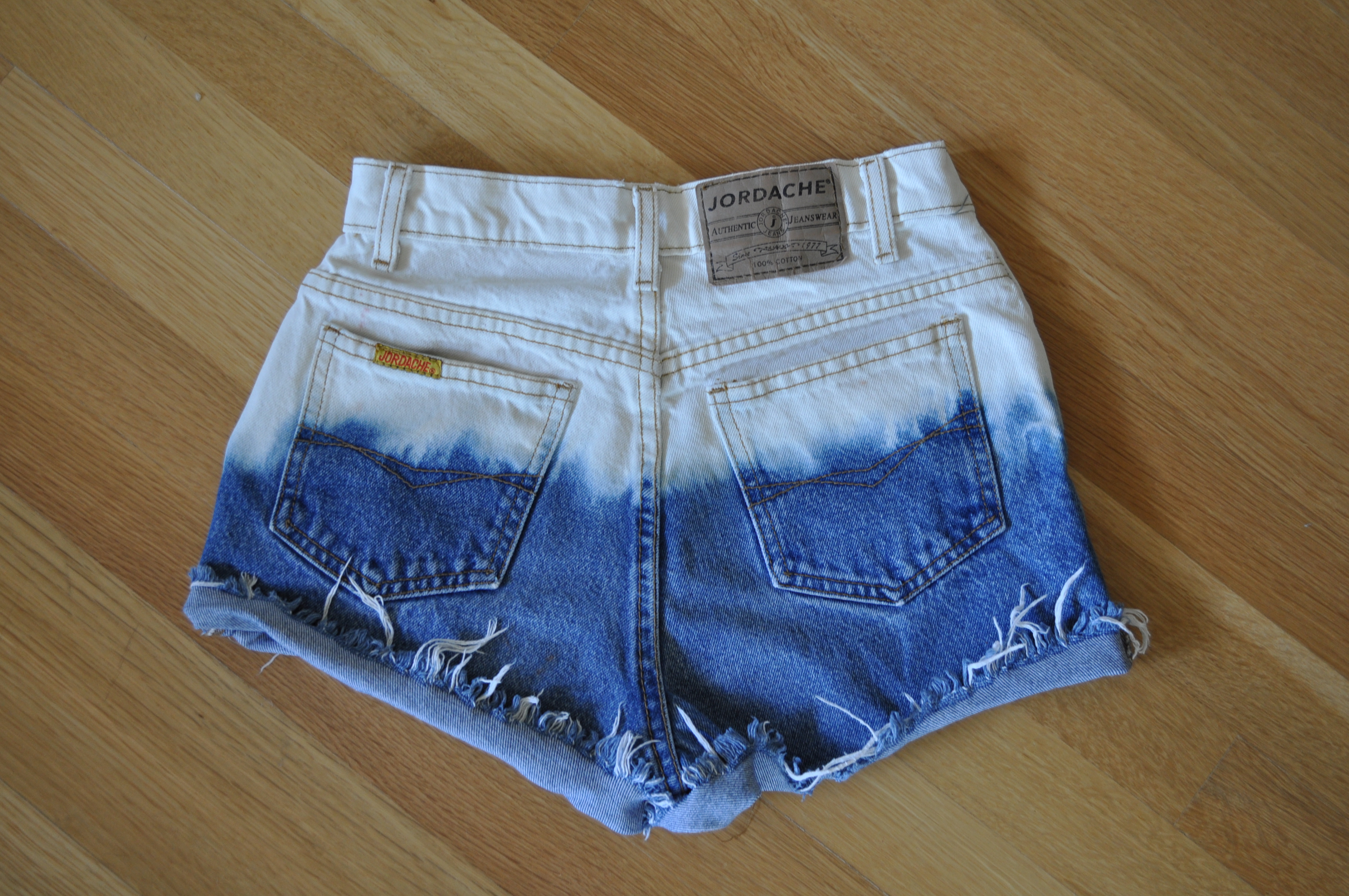 bleached shorts